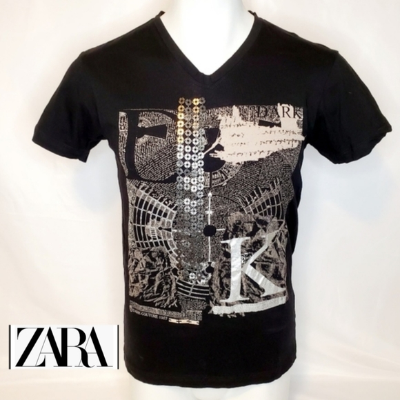 Zara Other - Zara Men's Dark Couture with Chain Link Design